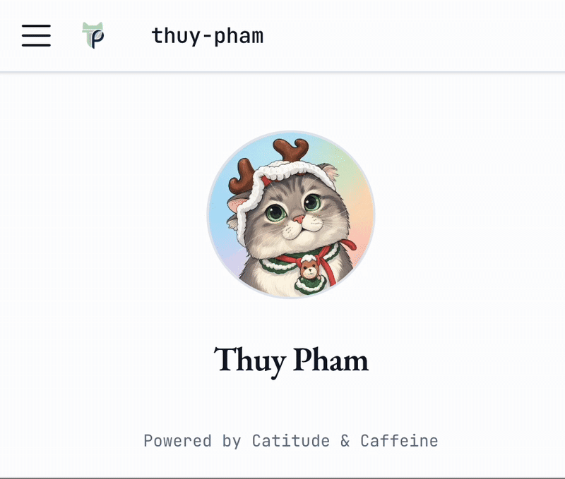 Hamburger menu animation